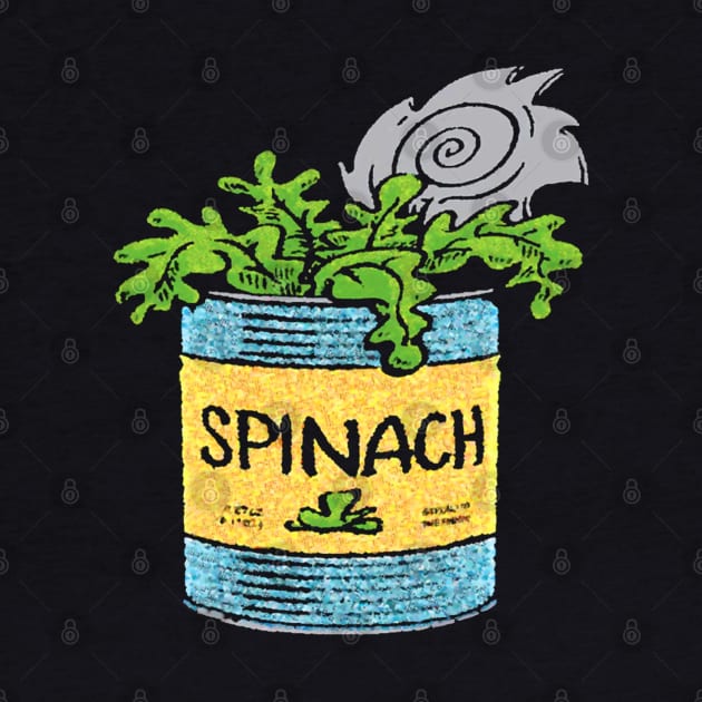 Spinach Can of Power by Alema Art